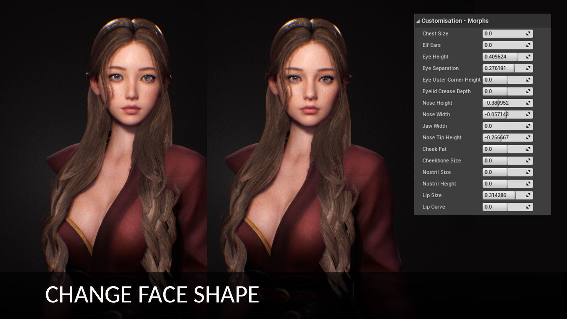 F2 Modern Girls Bundle - Modular Game Ready Characters - Low-poly 3D model_4