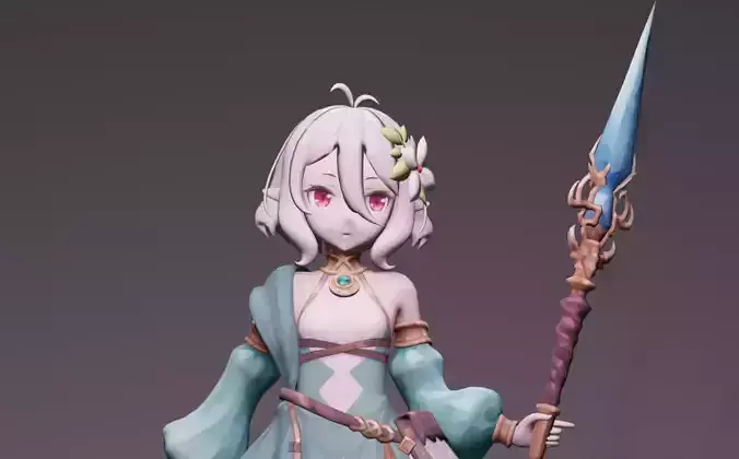 Anime Character - Re-Dive Enigmatic Kokoro