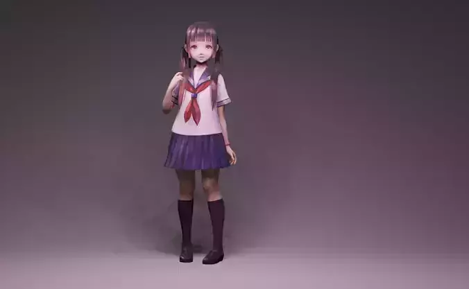Anime Character - The Everyday Student