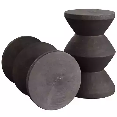 Stool SAS 003  Charcoal Black