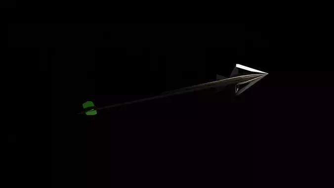 Stylized Arrow 1 Free low-poly 3D model