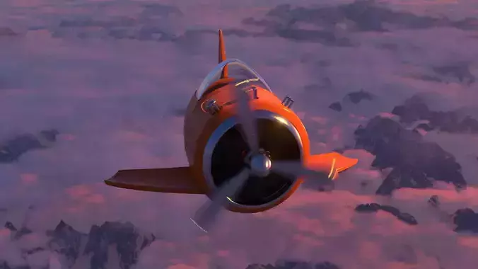 3D Plane Model
