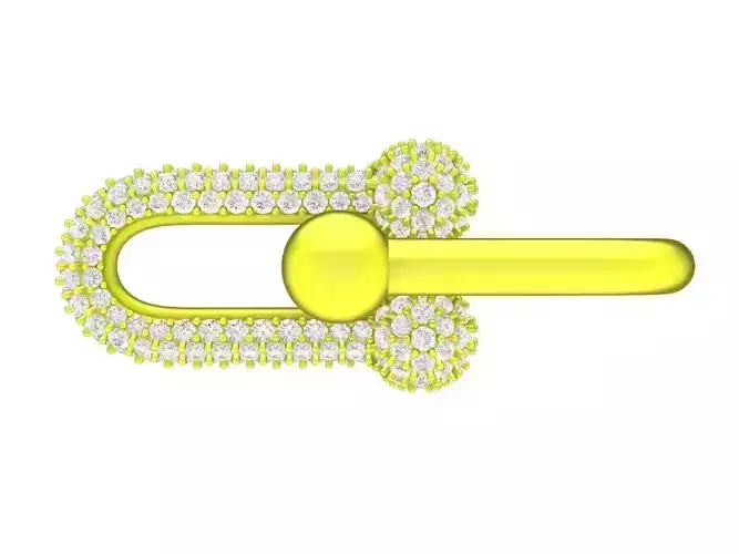 6924 luxury diamond women pendant