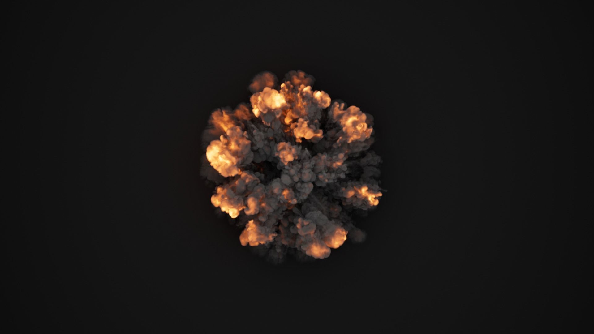 Super Realistic Explosion 1 Trial version Free 3D model_7