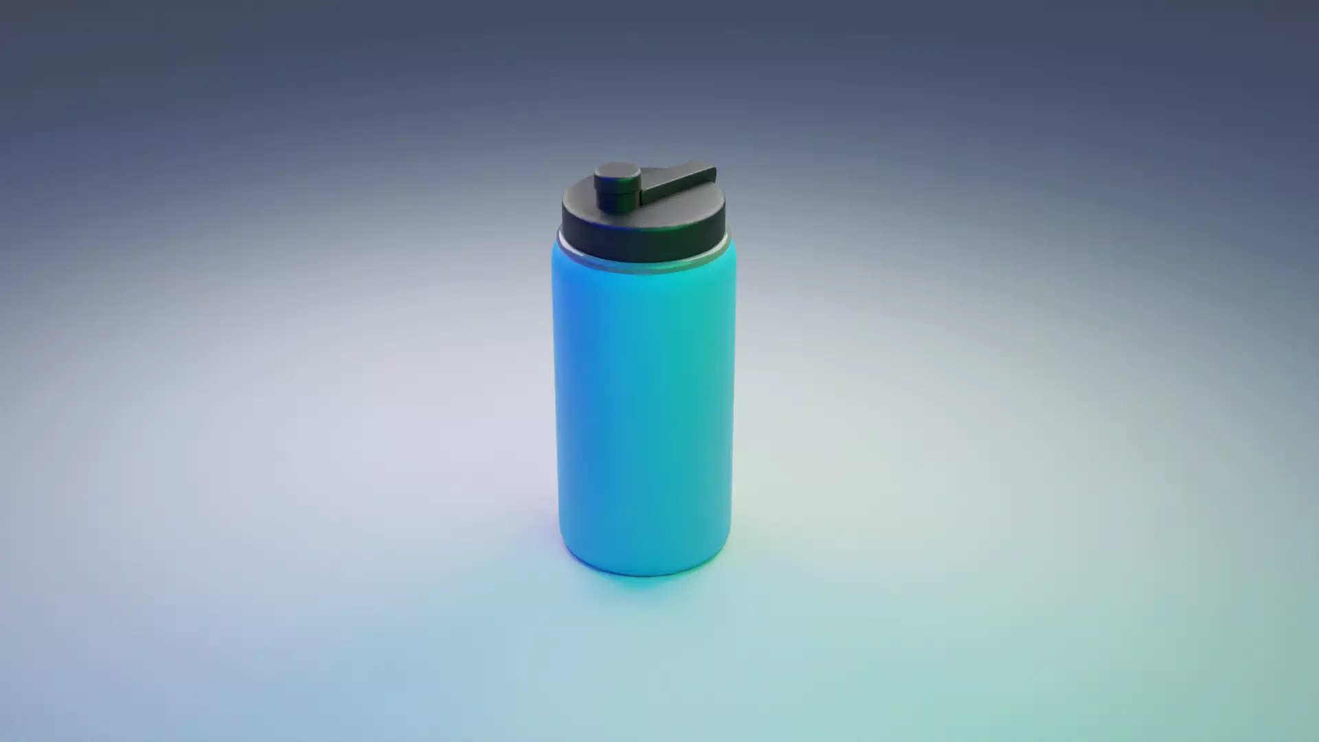 LIFE IS GOOD bottle Free low-poly 3D model_0