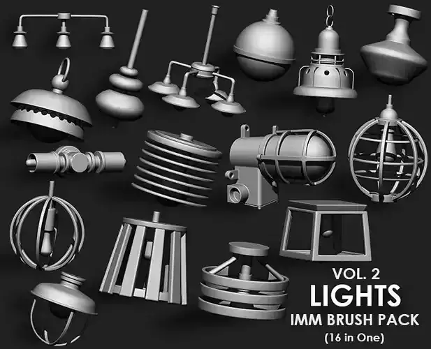 Lights IMM Brush Pack 16 in One Vol 2