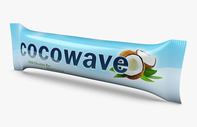 Chocolate Packaging Cocowave Simple M 1 3D model 2