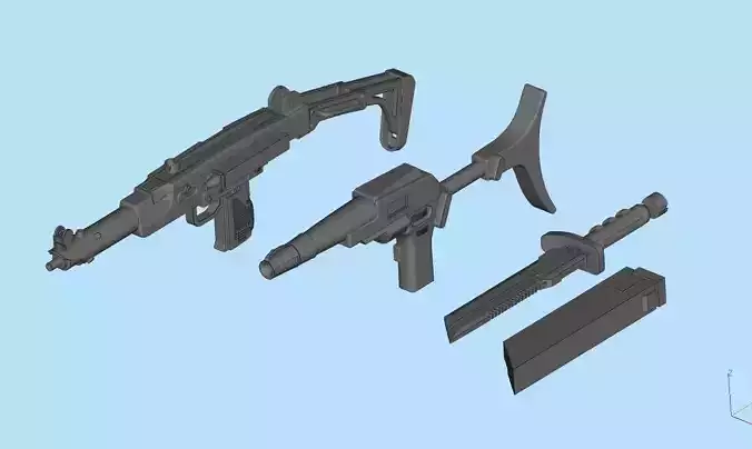 Game asset 11 bundle package 3d files 3D model 3D model