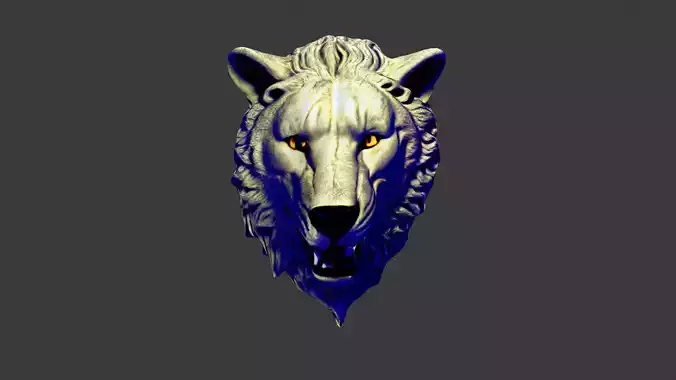 Wolf Animal Head
