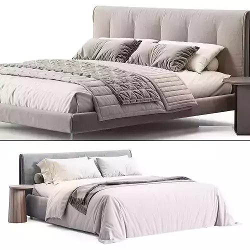 KILIAN Bed by Diotti 3D model
