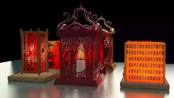  Chinese water lantern 