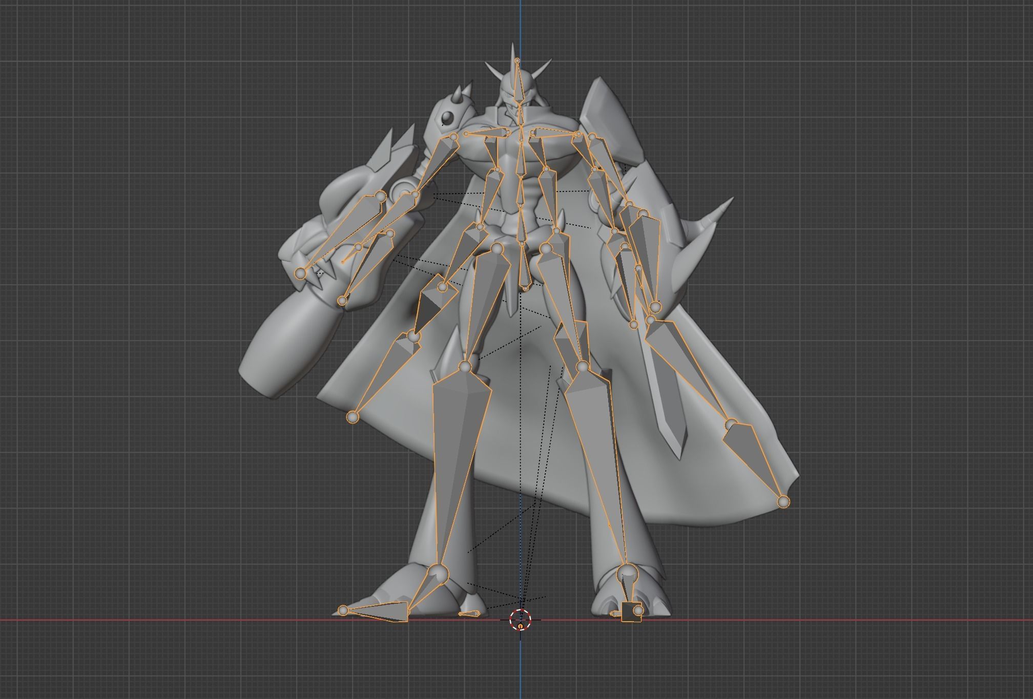 Omegamon - Digimon 3D model_13
