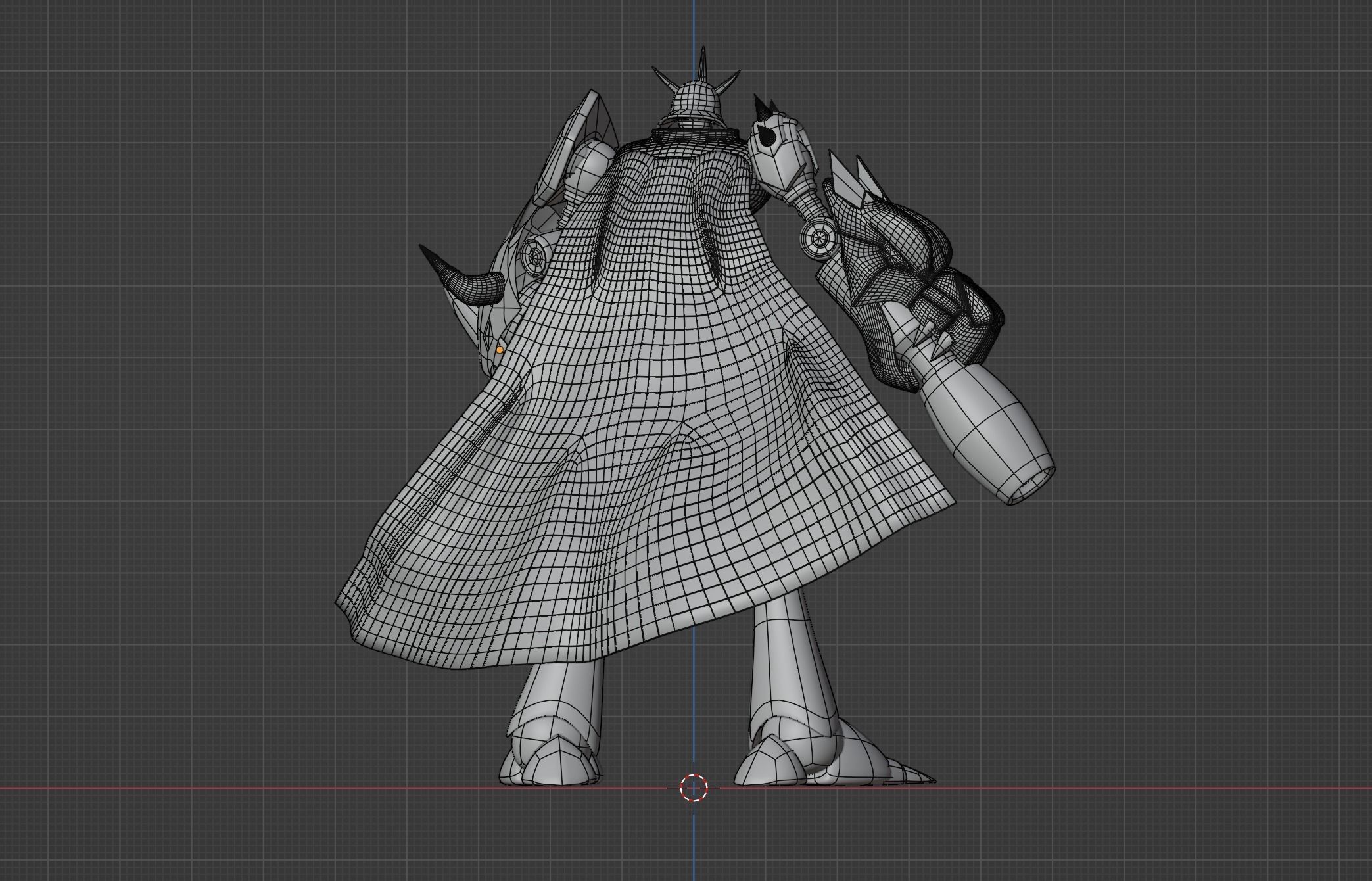 Omegamon - Digimon 3D model_11