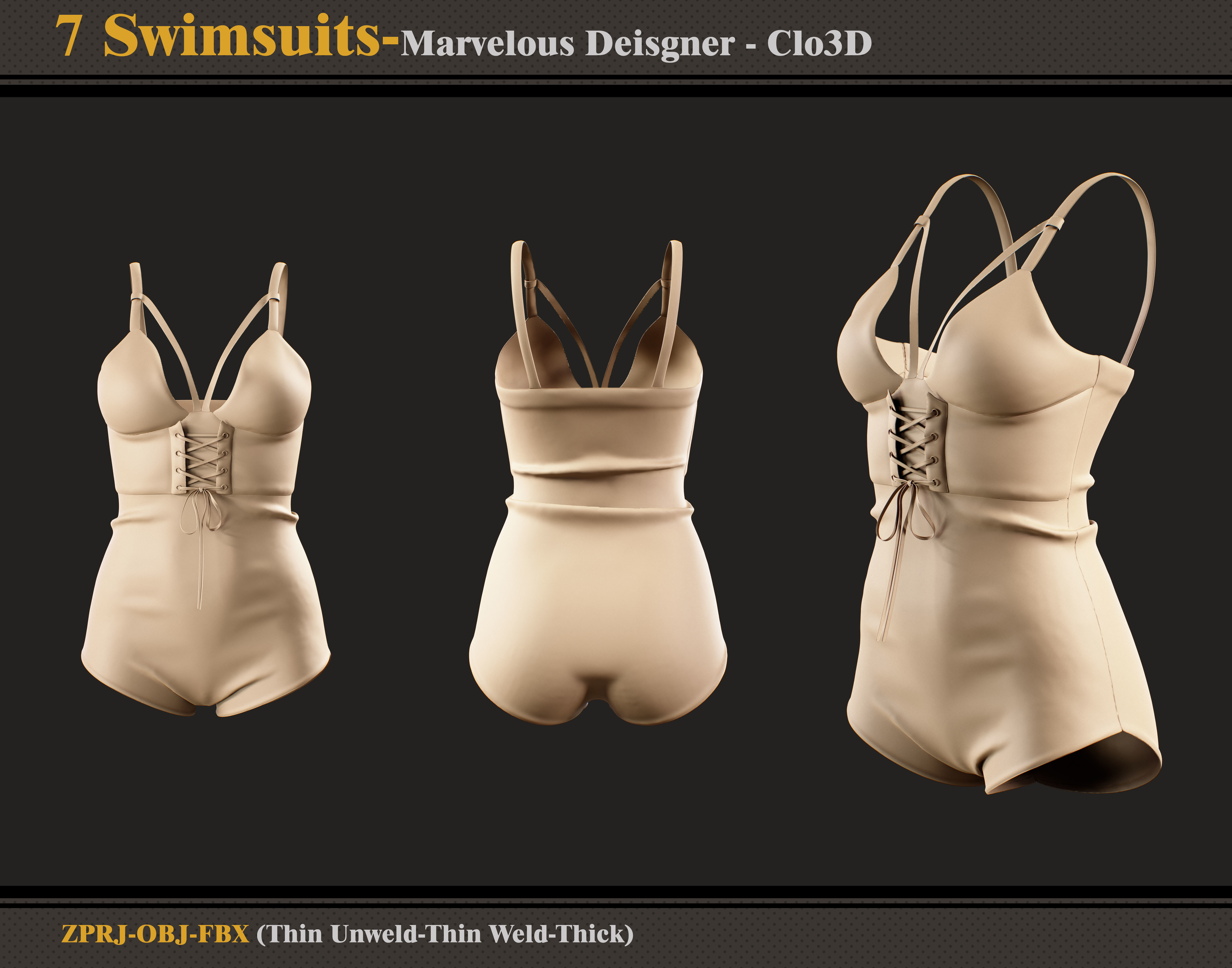 7 Swimsuit-MD-Clo3D-FBX-OBJ 3D model_1