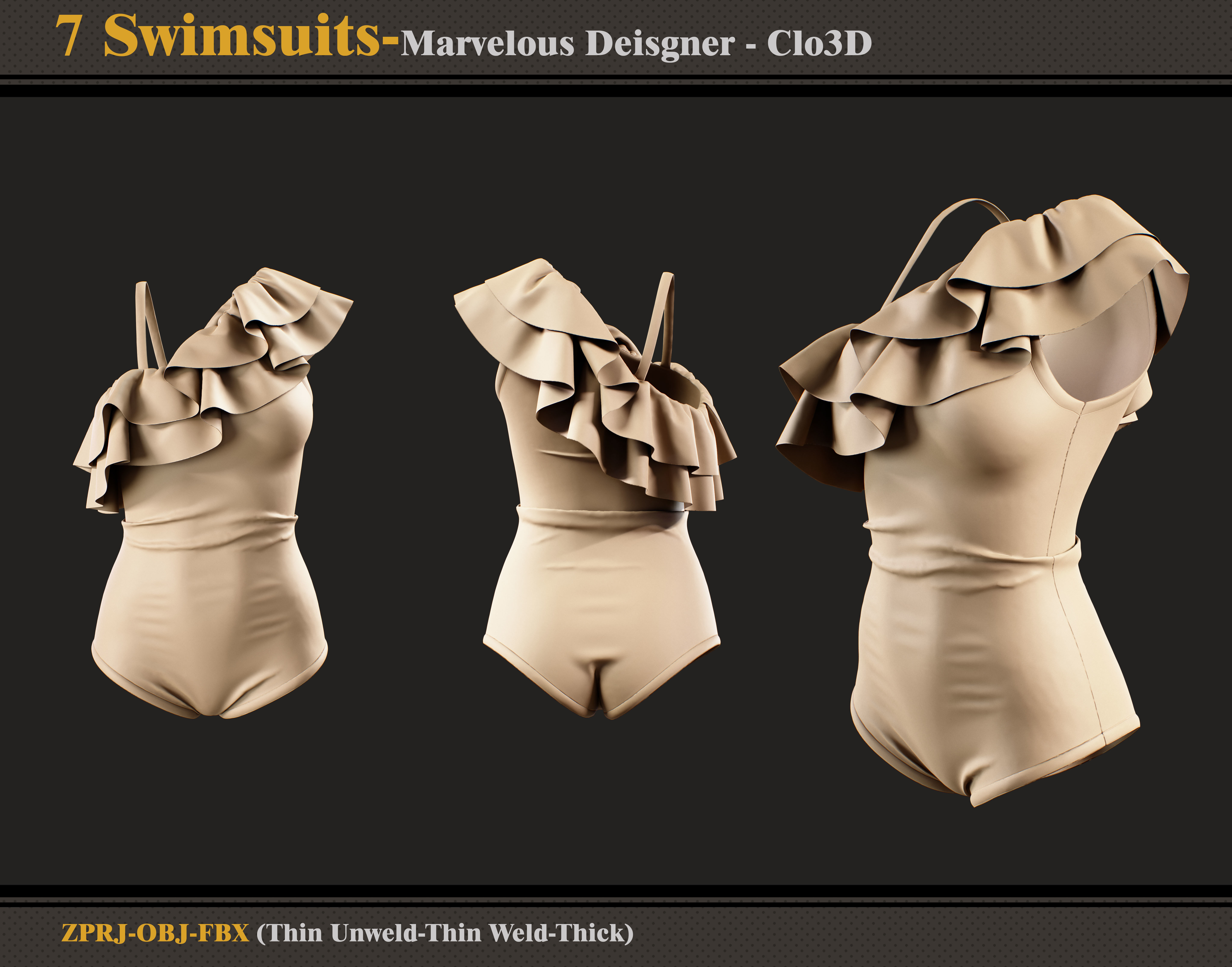 7 Swimsuit-MD-Clo3D-FBX-OBJ 3D model_4