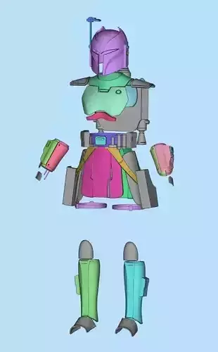 Ursa Wren Full Size Armor 3D print STL Files 3D print model