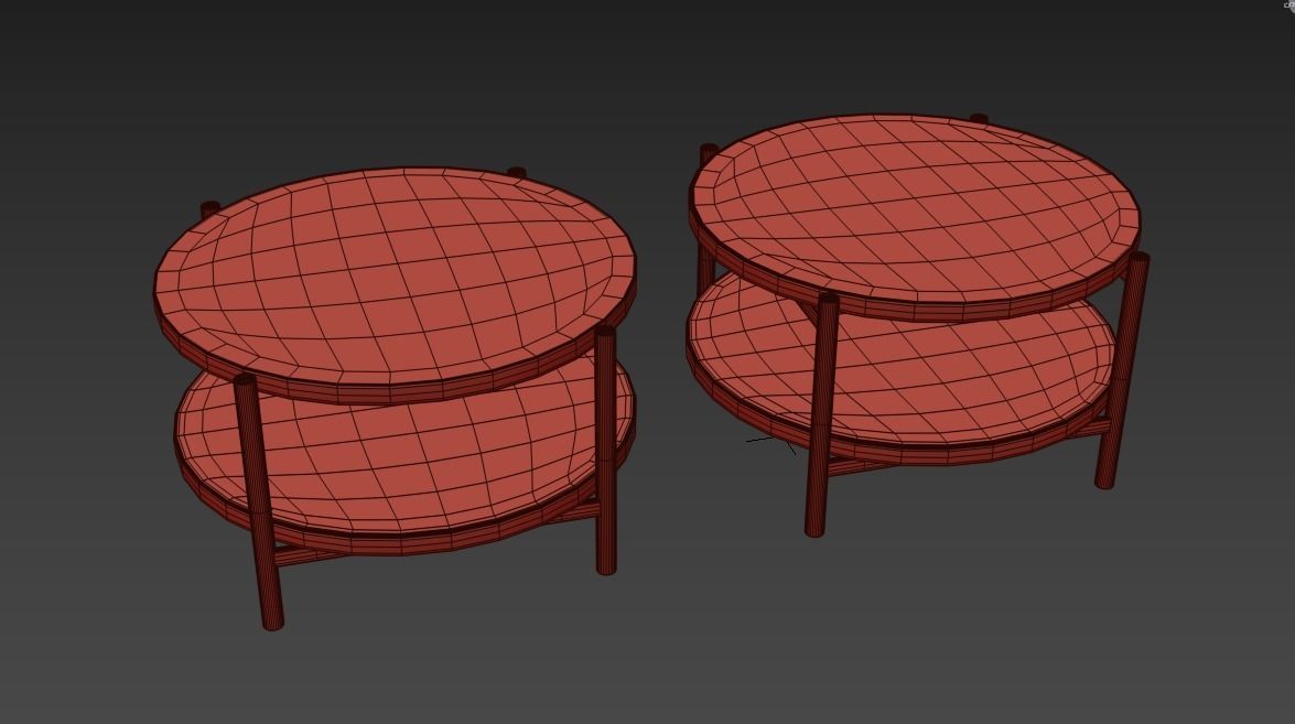 Bastia coffee table 3D model_19