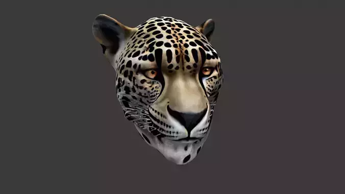 Jaguar Animal Head