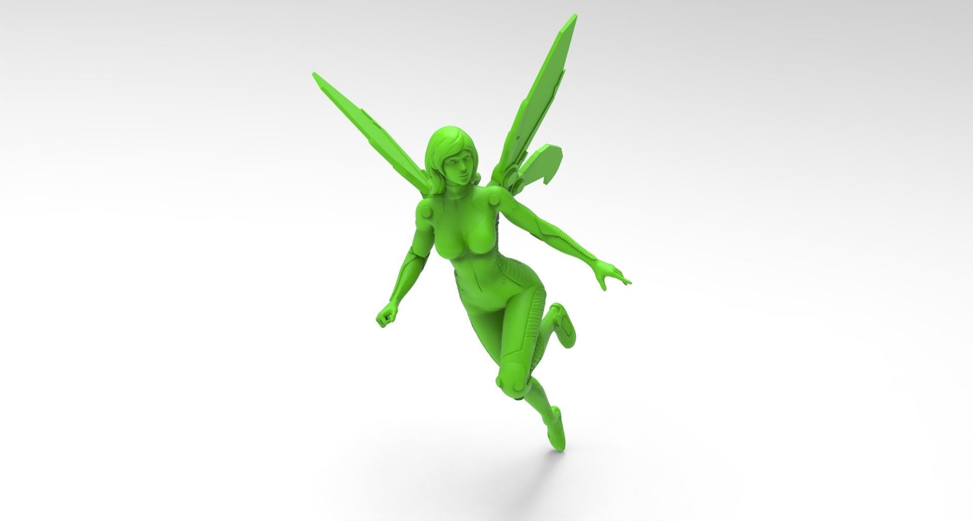 Modern Tinker Bell 3D print model_6