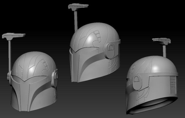 Sabine Wren from Ahsoka Helmet 3d print STL Files Bundle 3D print model_1