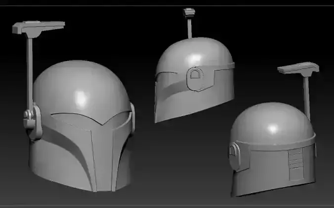 Sabine Wren from Ahsoka Helmet 3d print STL Files Bundle