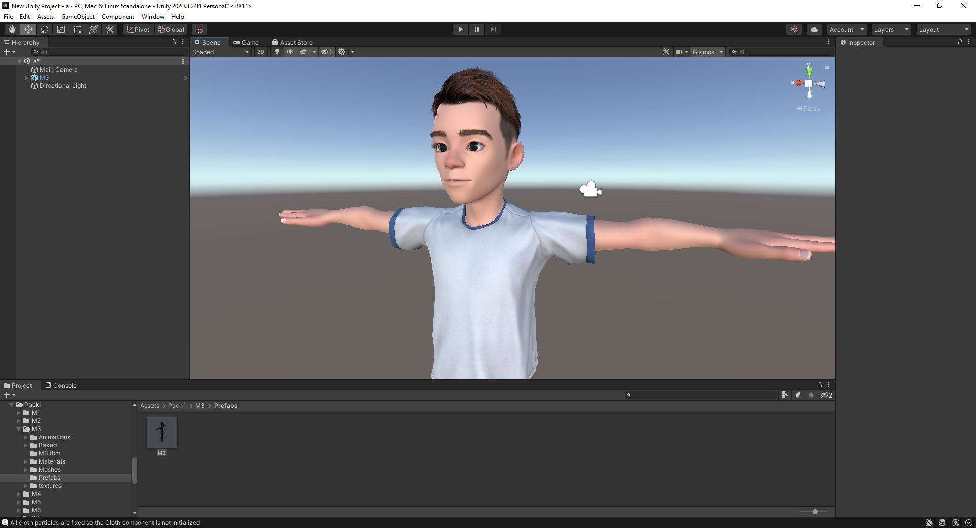 Brother Cartoon Young Teen Low-poly 3D model_30