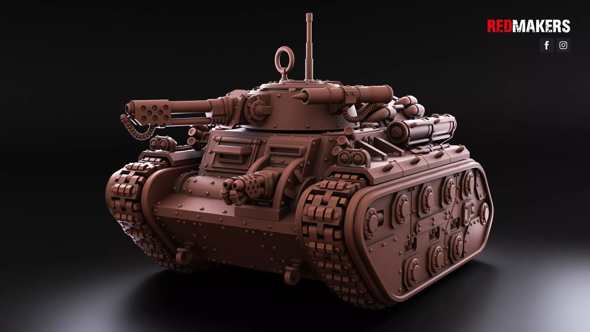 Armored Flamethrower - Imperial Force 3D print model