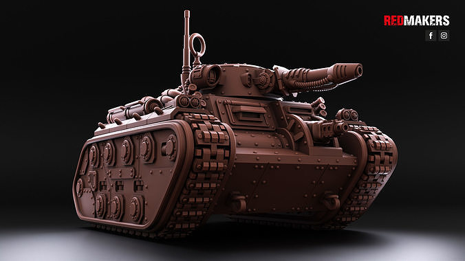 Armored Flamethrower - Imperial Force 3D print model 2