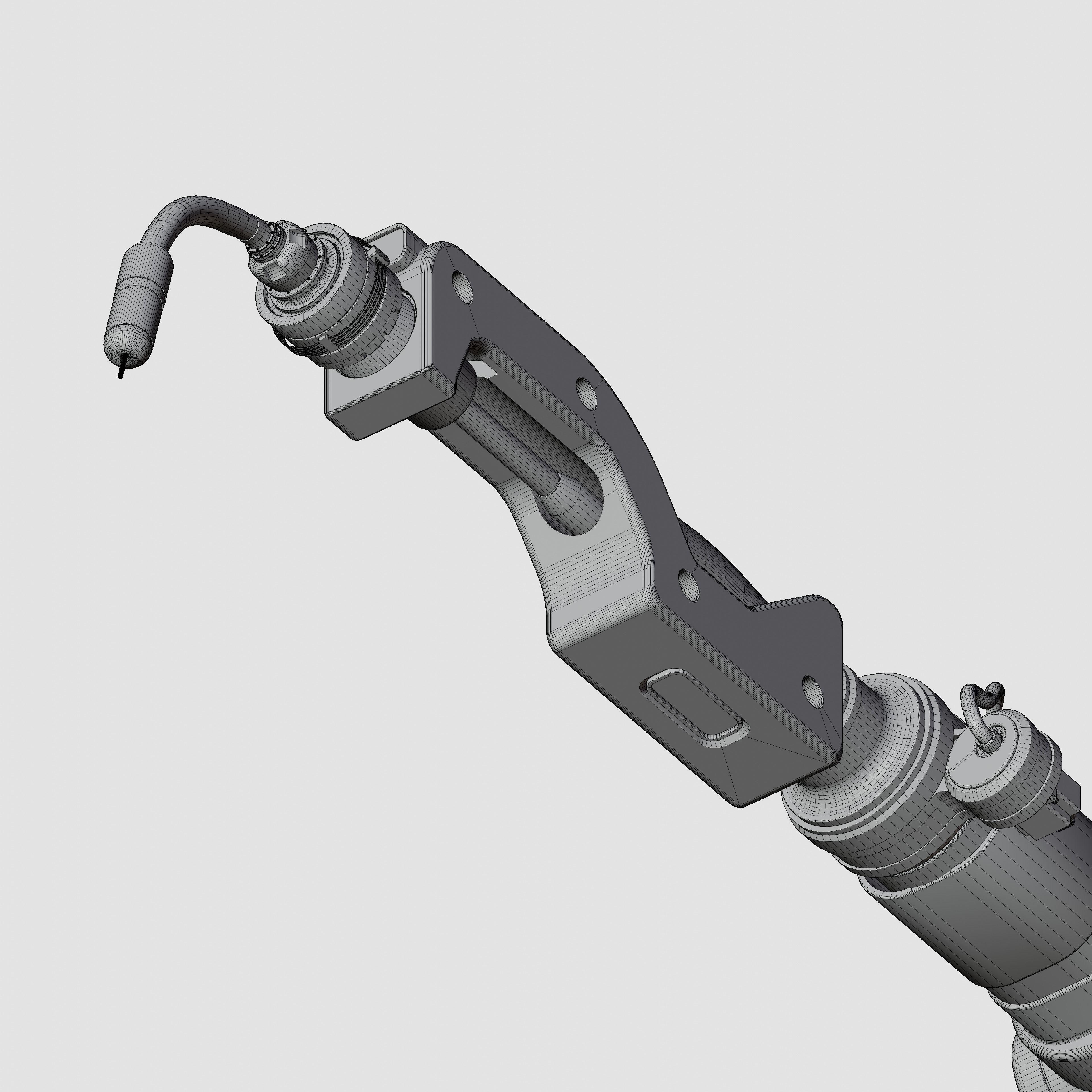 Welding Industrial Robot 3D model_9