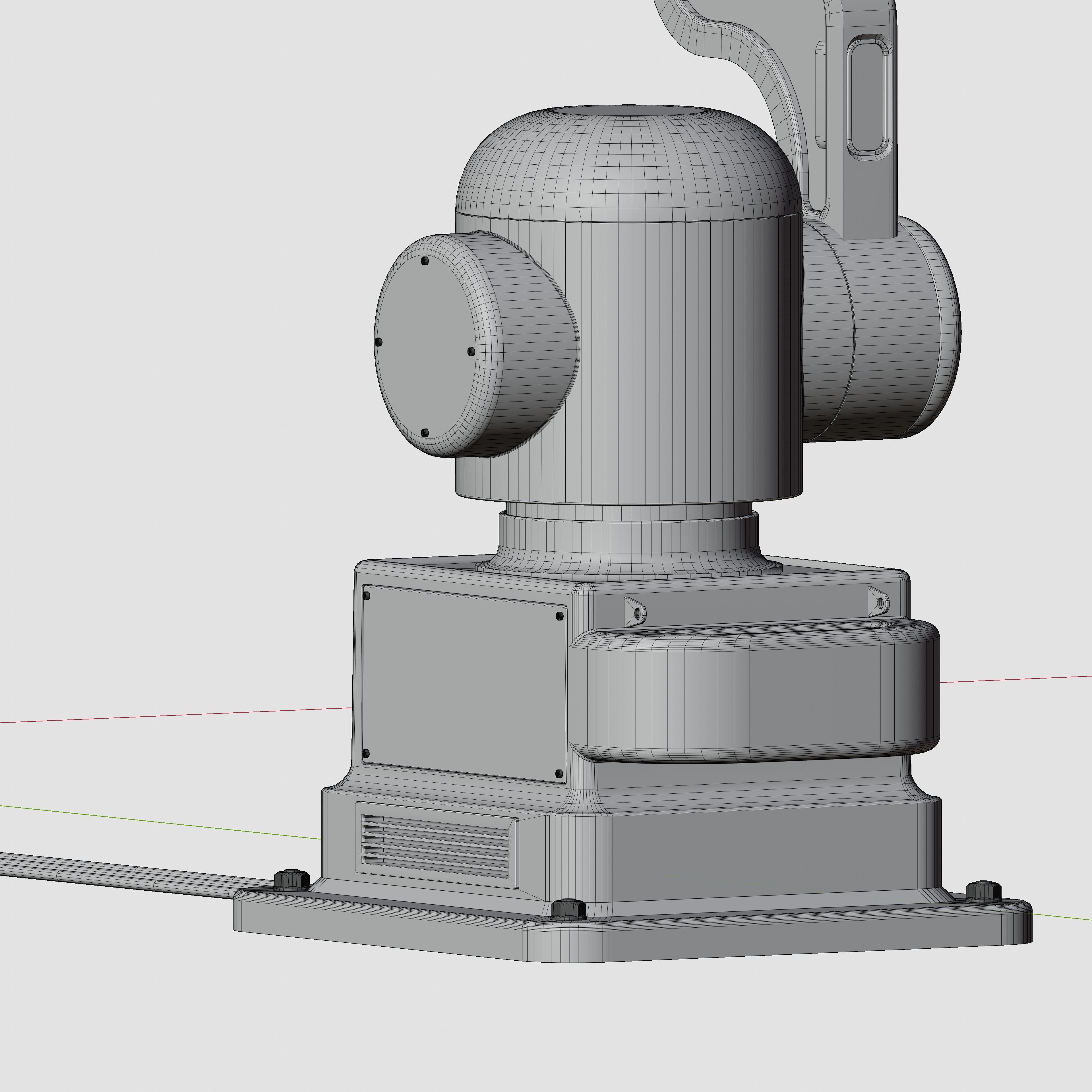 Welding Industrial Robot 3D model_12