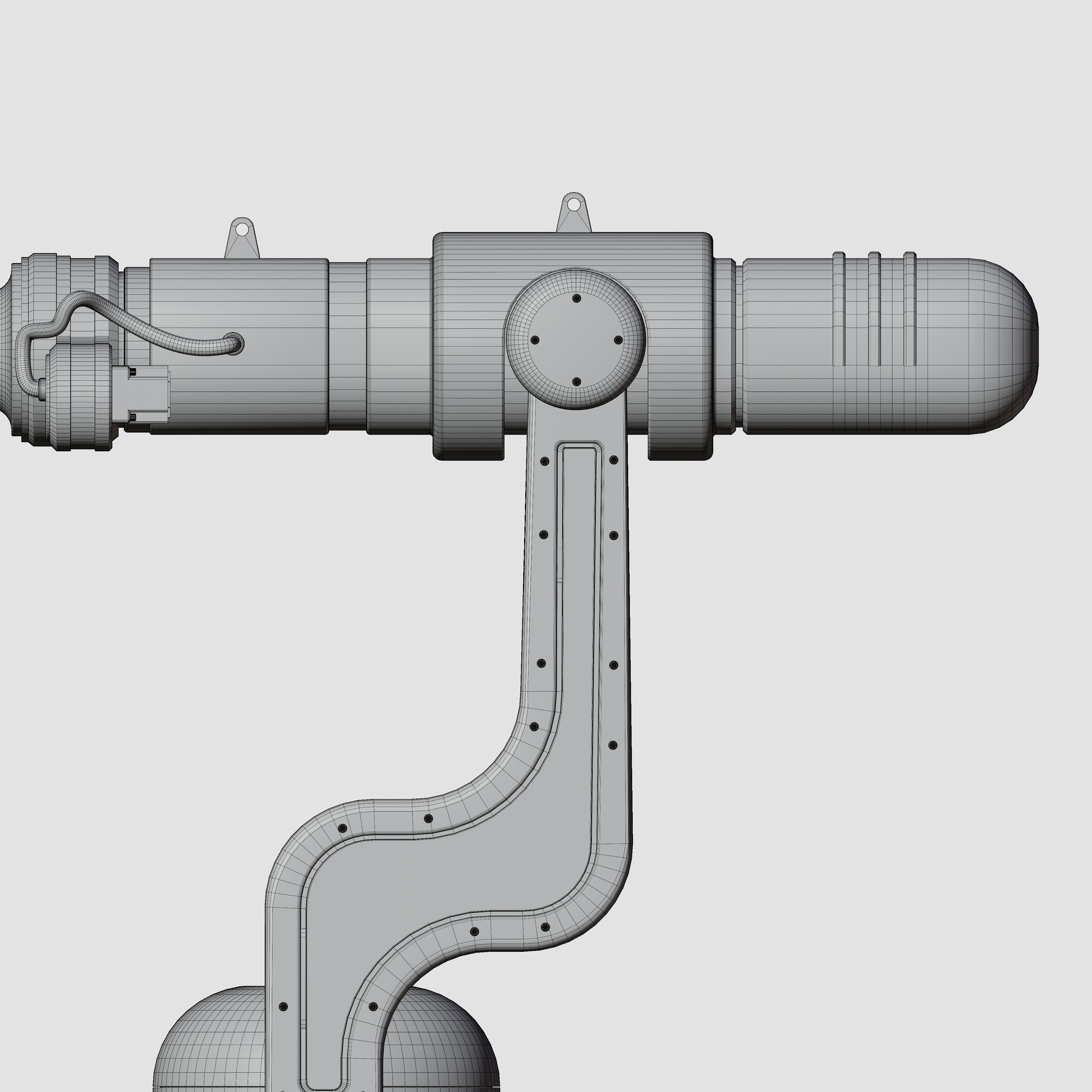 Welding Industrial Robot 3D model_6