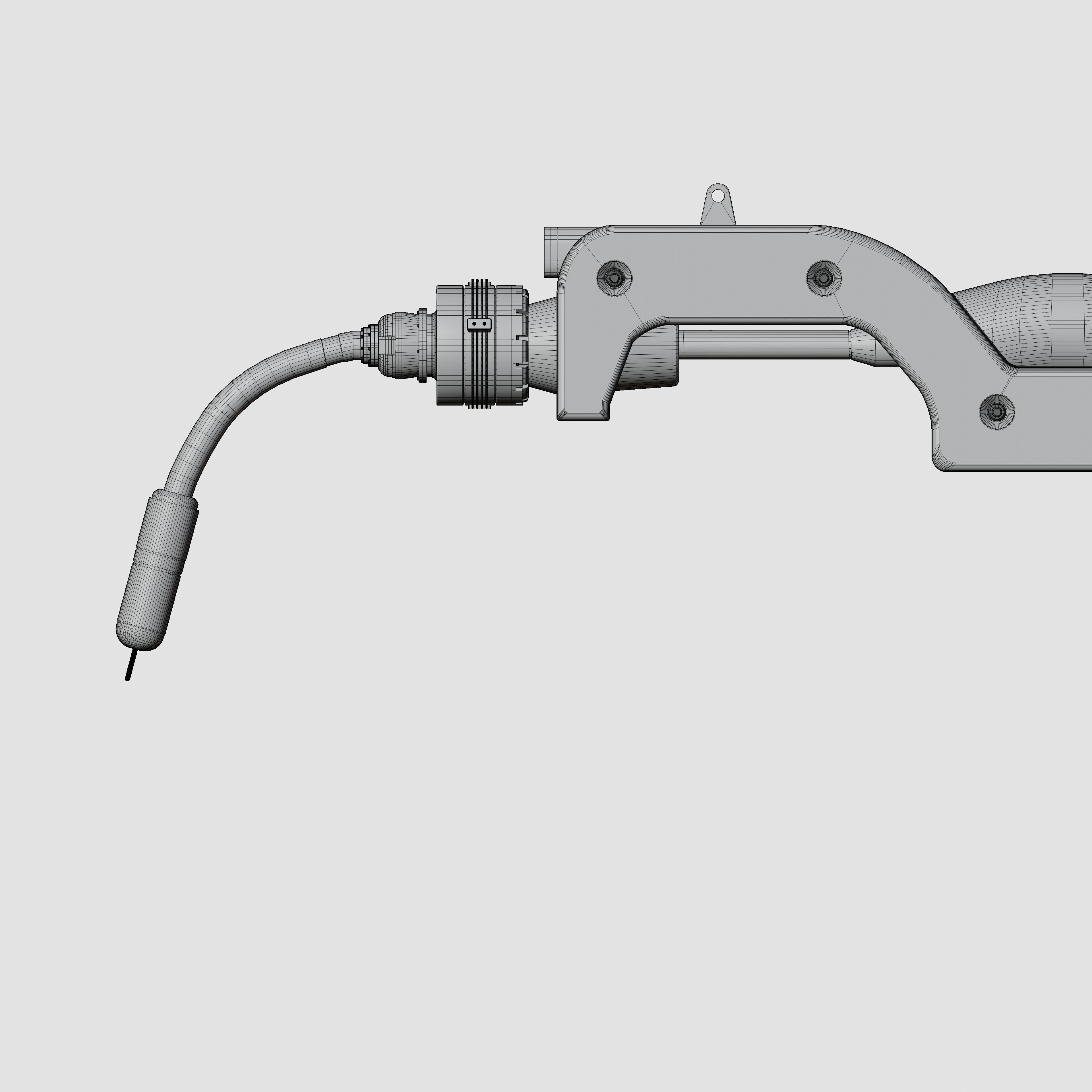 Welding Industrial Robot 3D model_8