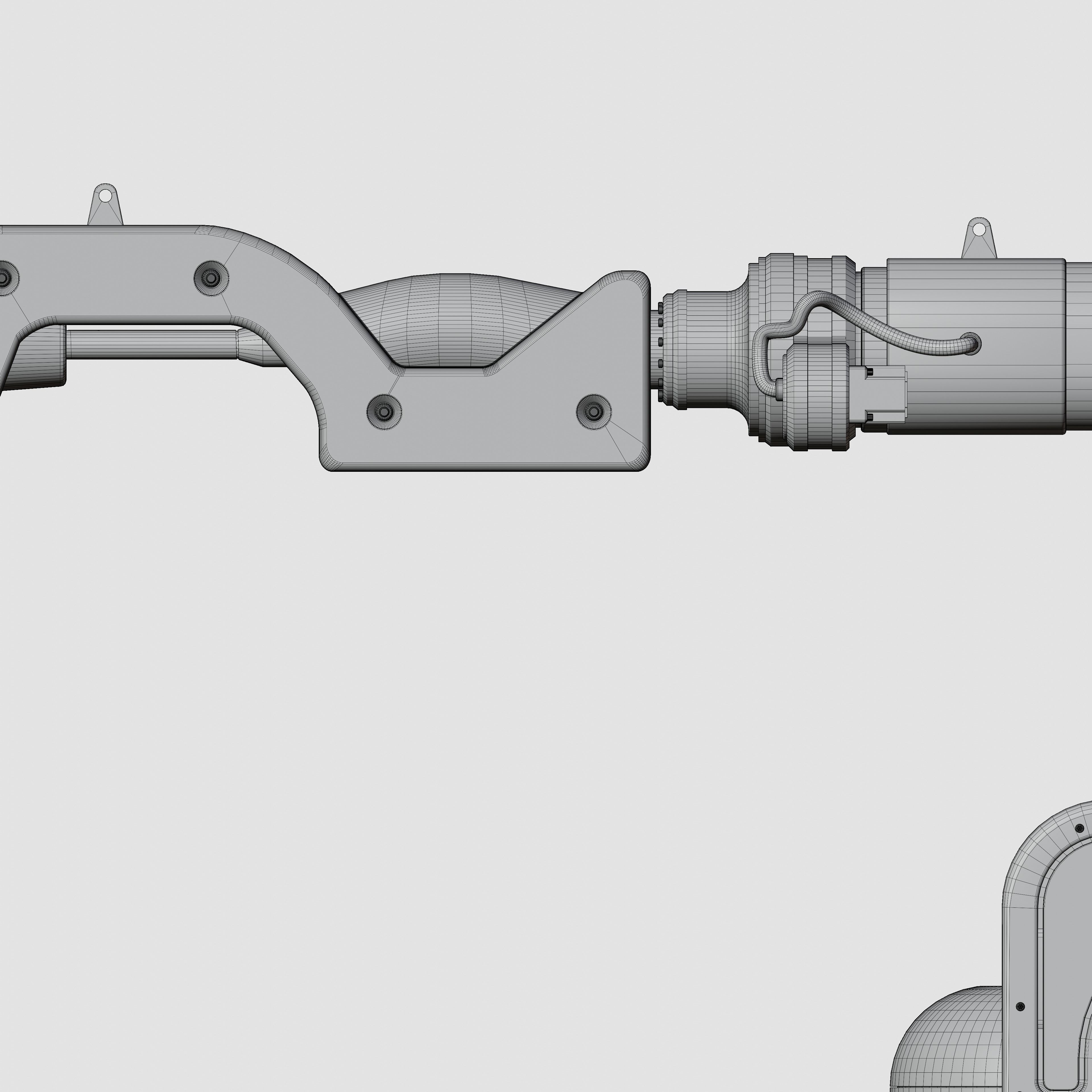 Welding Industrial Robot 3D model_7