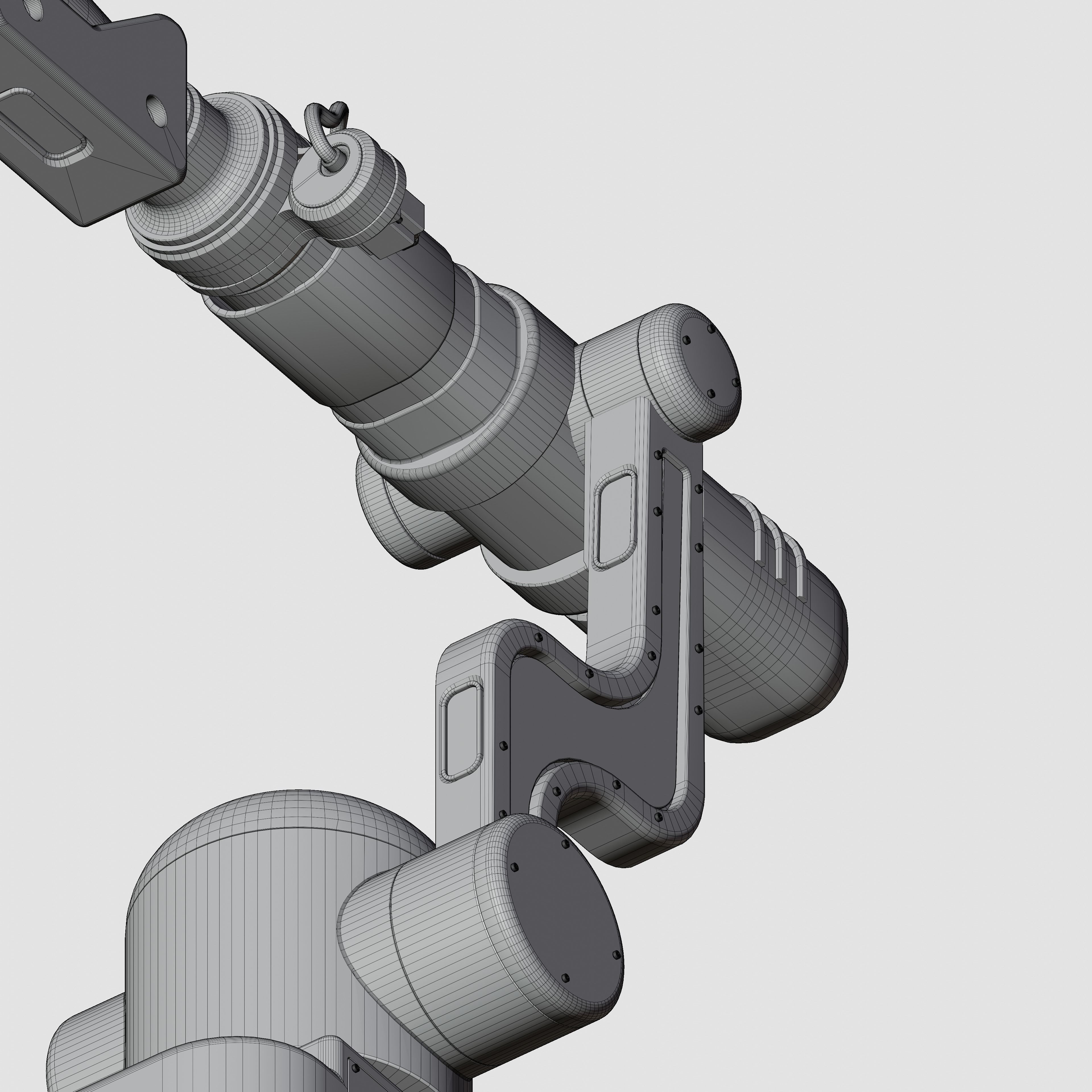Welding Industrial Robot 3D model_10
