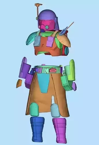 Clone Desert Trooper Full Size Armor 3D print STL files