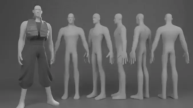 Stylized Man 4