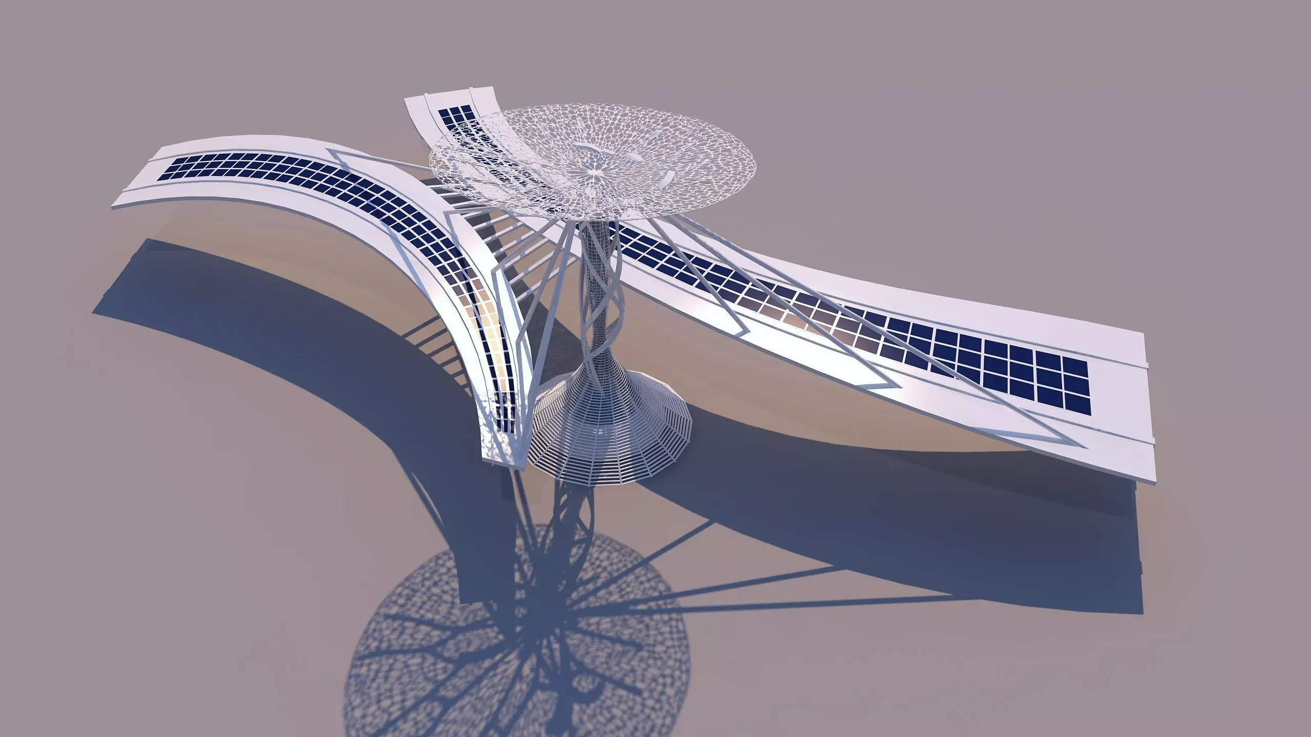 0199 - Landmark Solar Panel 3D model