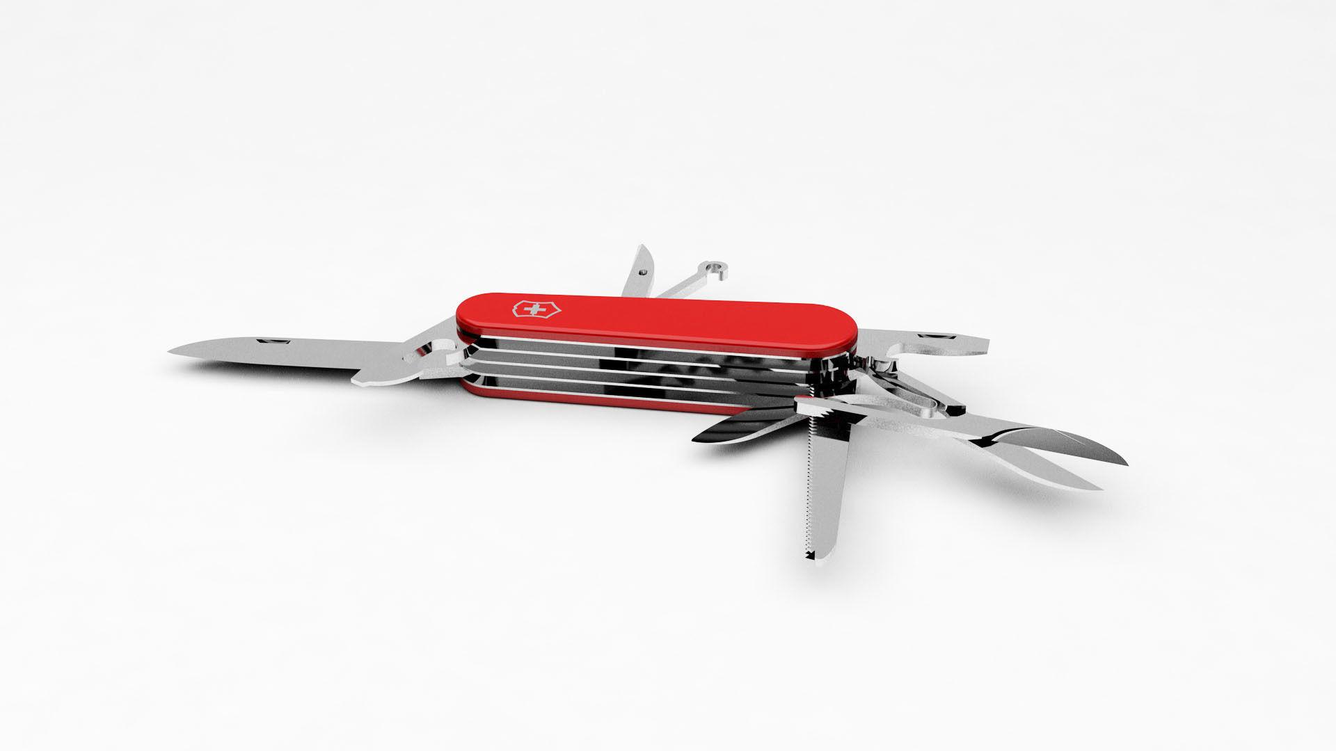 Swiss Army Knife 3D model_1