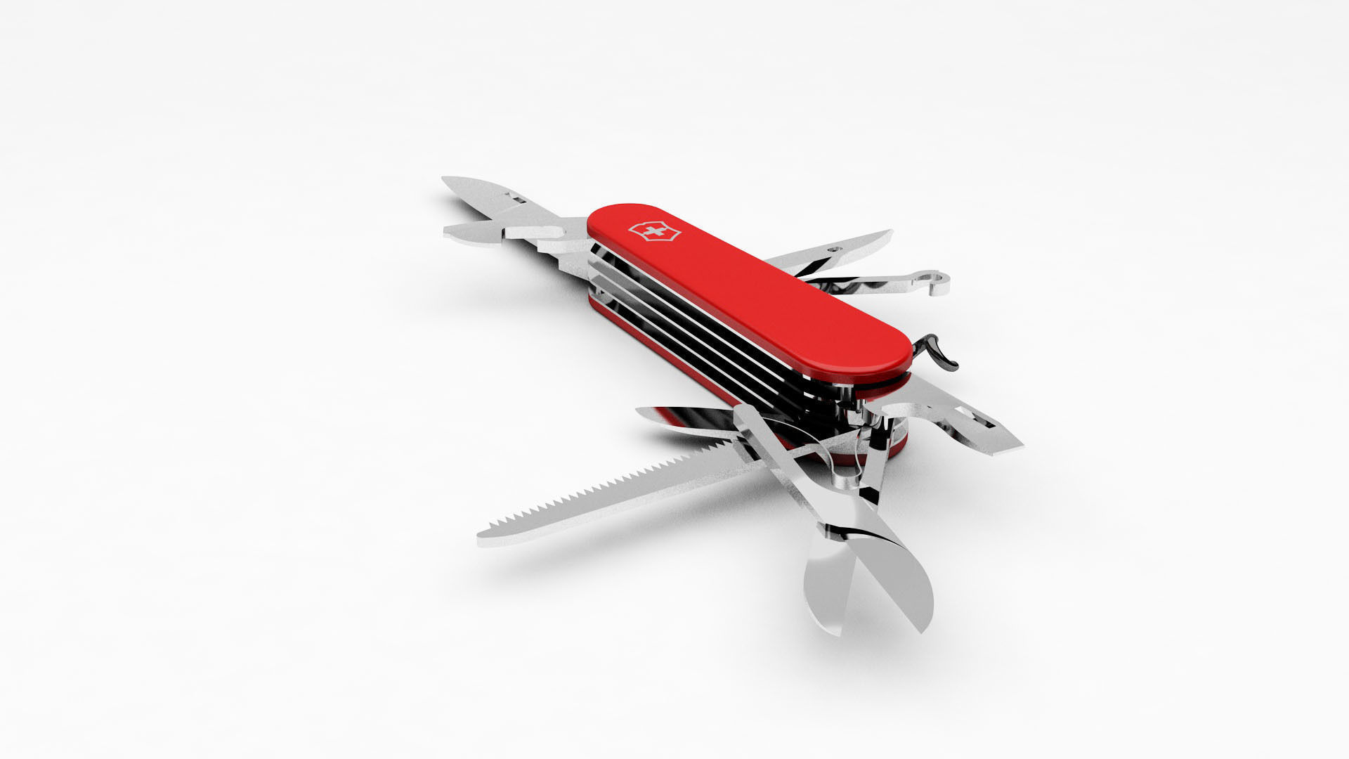 Swiss Army Knife 3D model_2