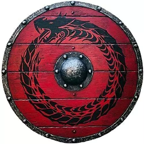 Viking dragon Shield 3D print model