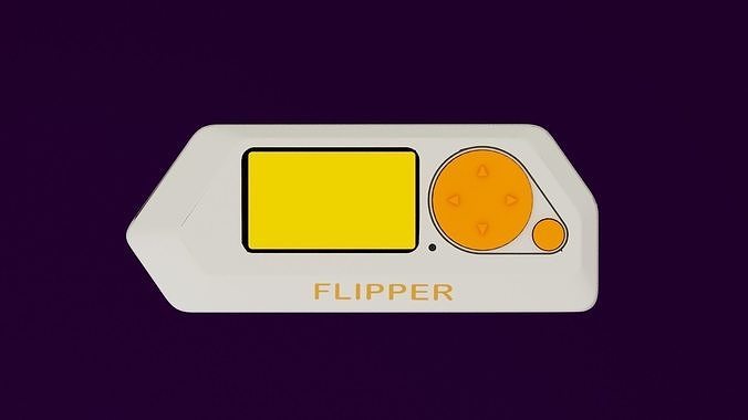 Flipper zero 3D model