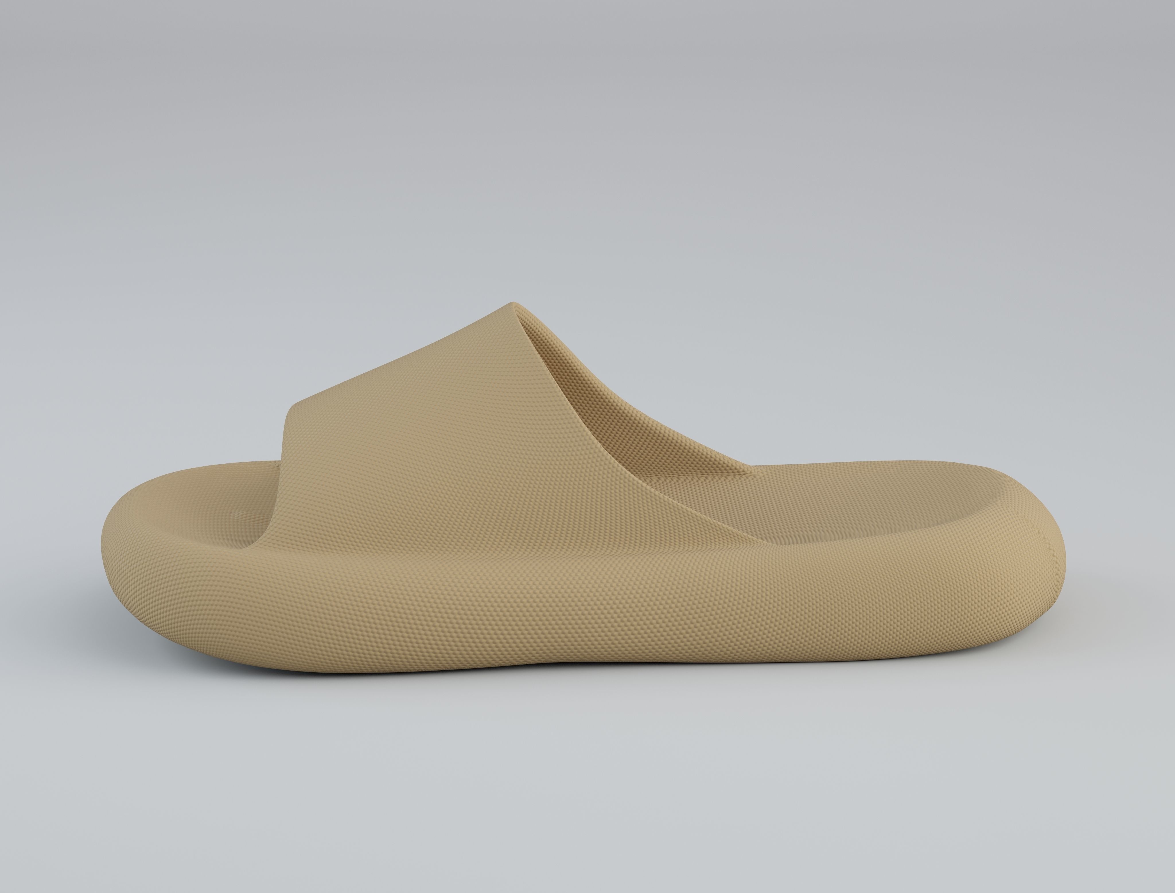 Slippers Pillow Slide  Low-poly 3D model_7