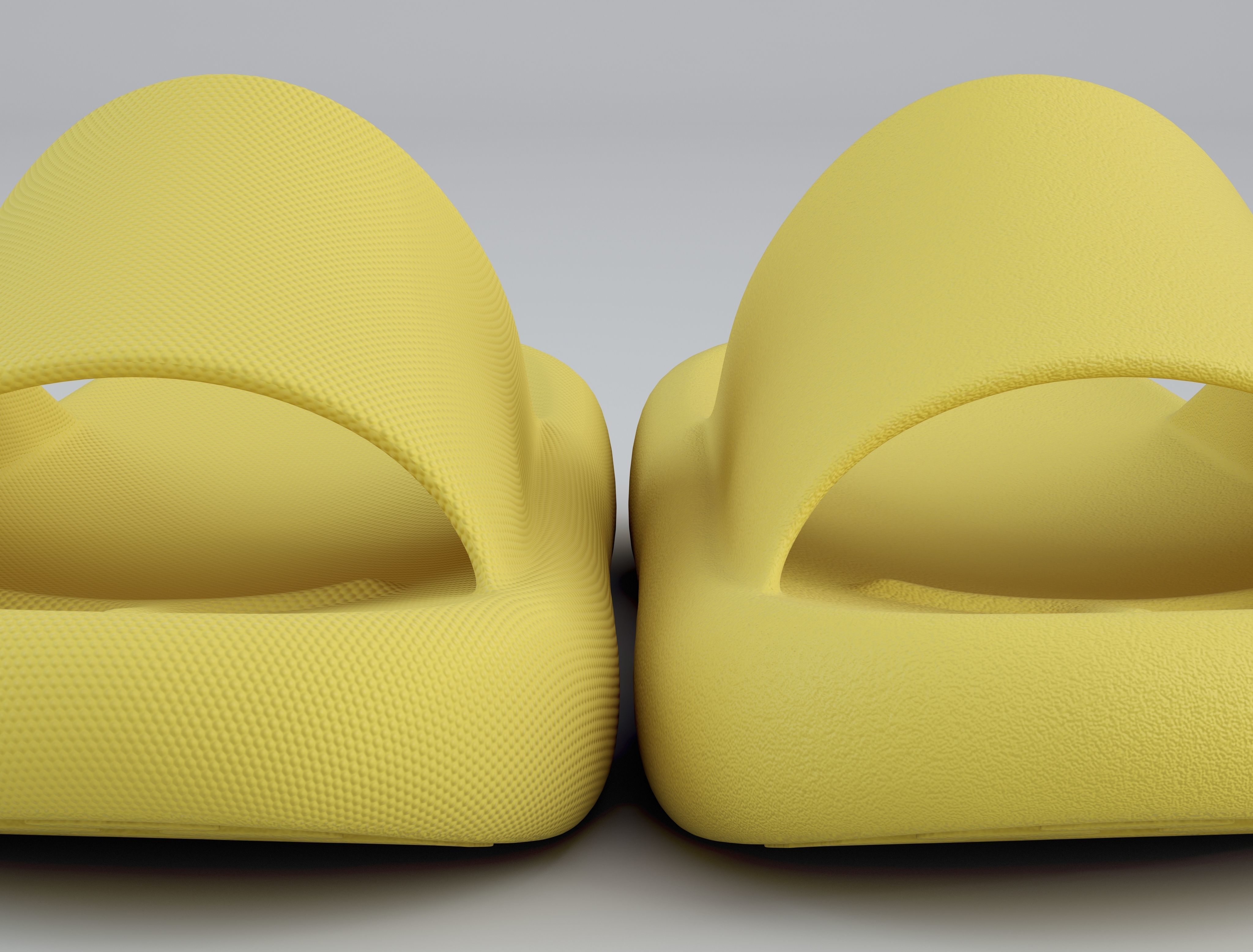 Slippers Pillow Slide  Low-poly 3D model_27