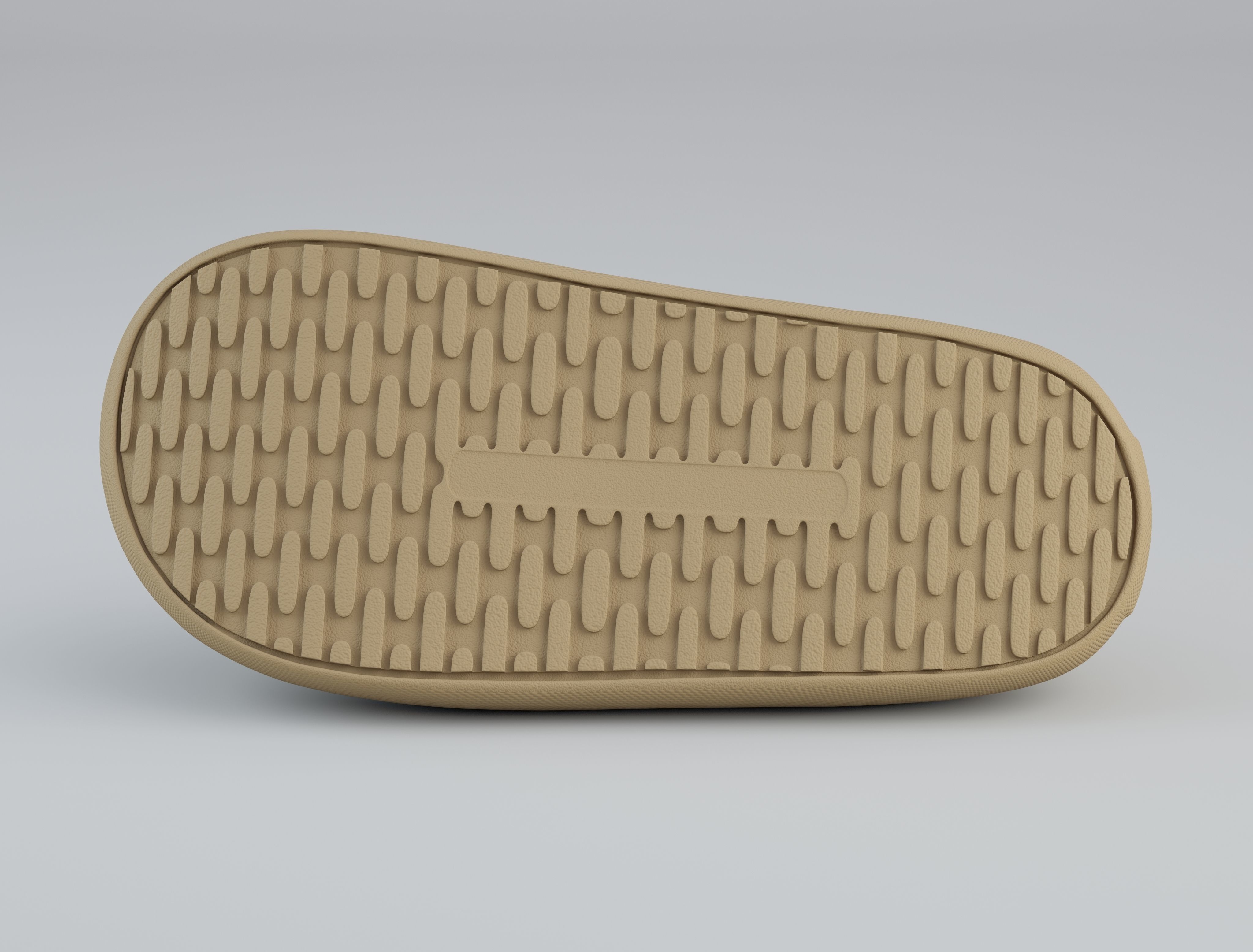 Slippers Pillow Slide  Low-poly 3D model_5