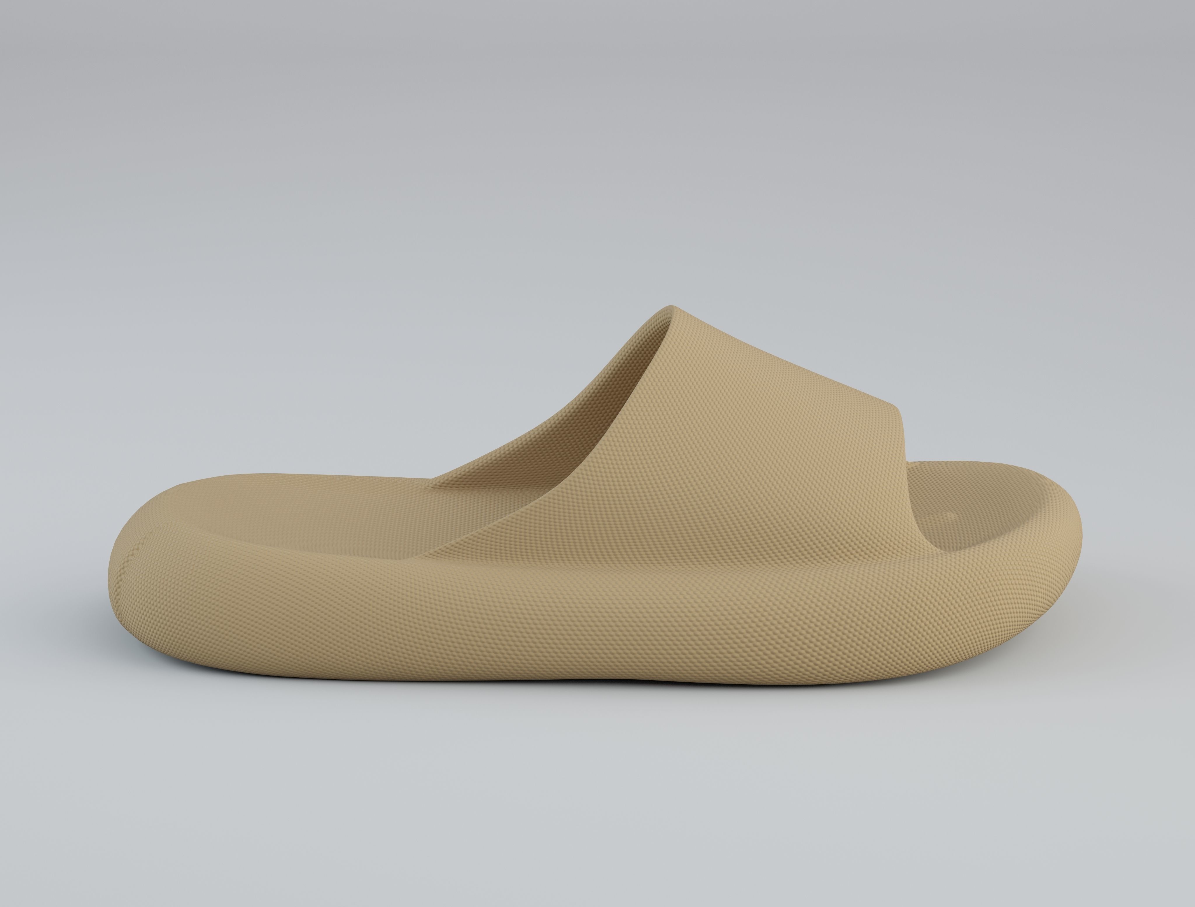 Slippers Pillow Slide  Low-poly 3D model_6
