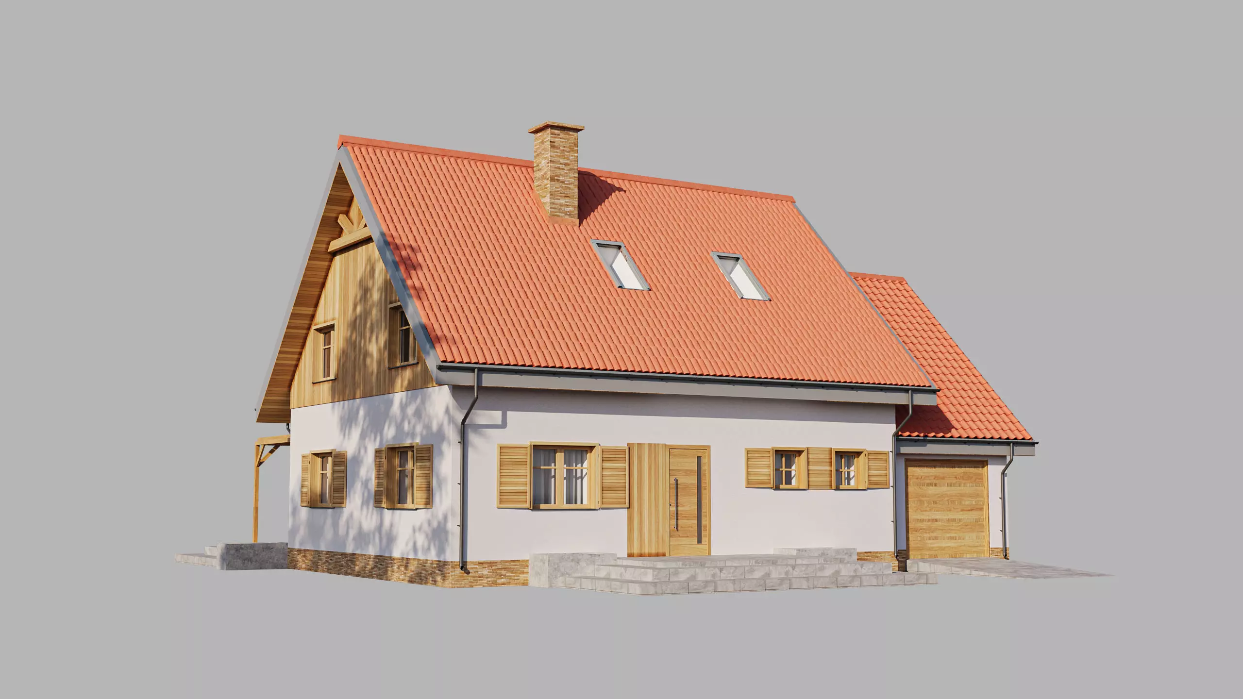 House 9 - Residential Building 3D model 3D model