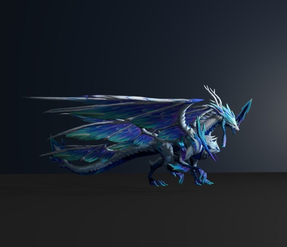 fairy dragon 3D model_2