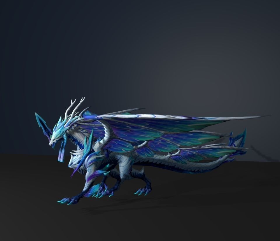 fairy dragon 3D model_1