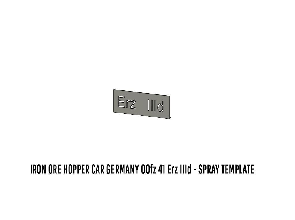 ROLLS-0014 German State Hopper car Erz IIId H0-scale 3D print model_16