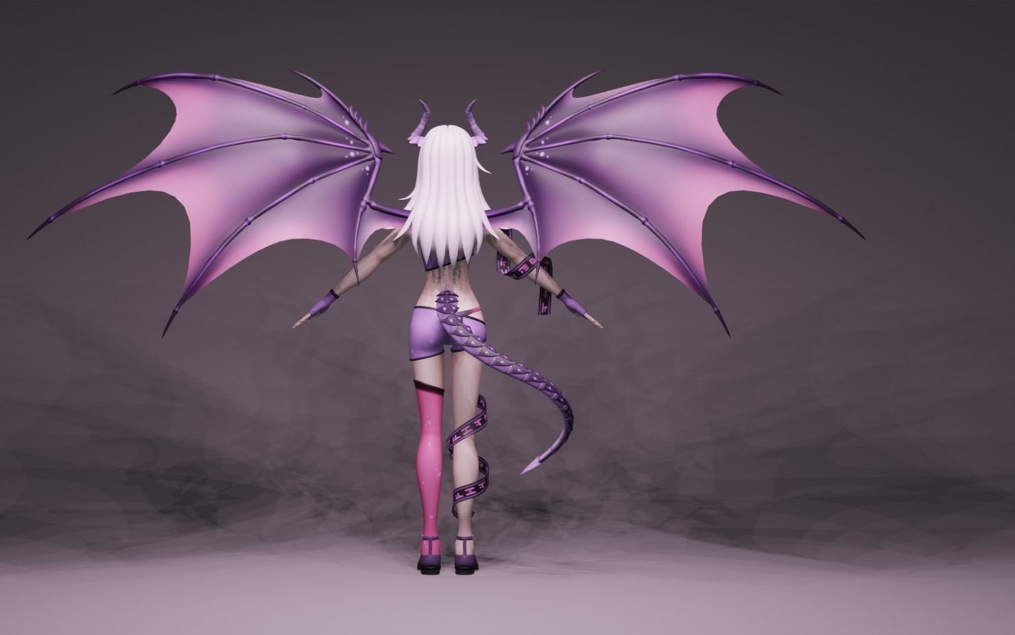 Anime Character - Unique 10 3D model_4